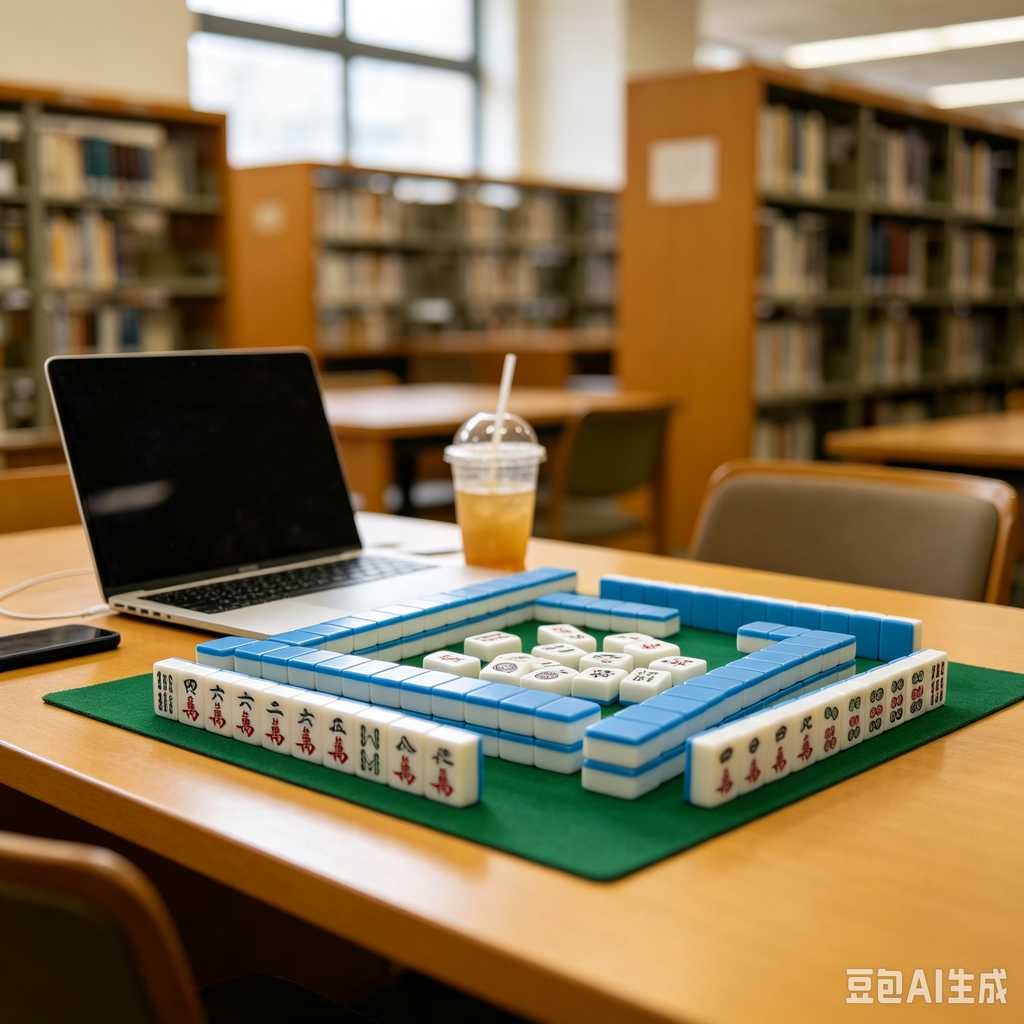 pastel color mahjong tiles