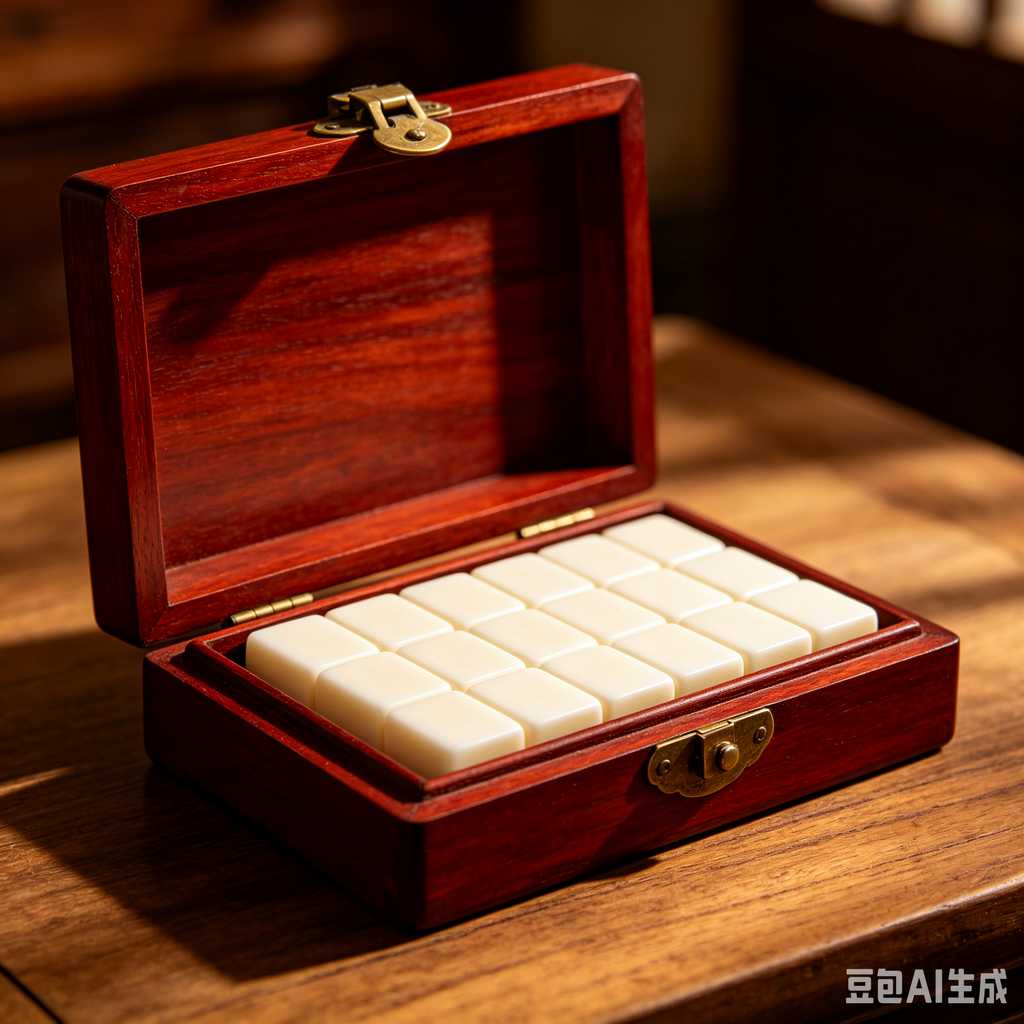 asian classic board game mahjong