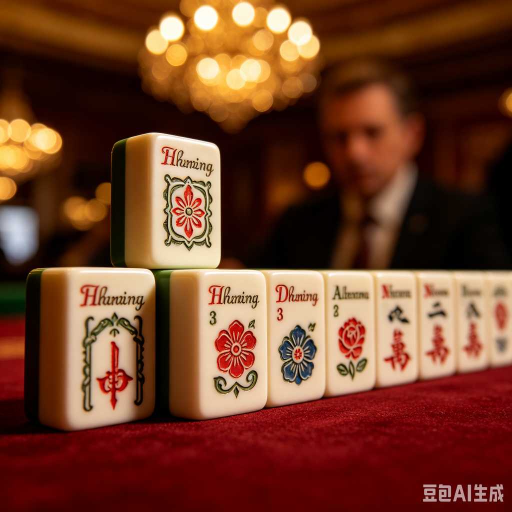 exquisite mahjong set for collection