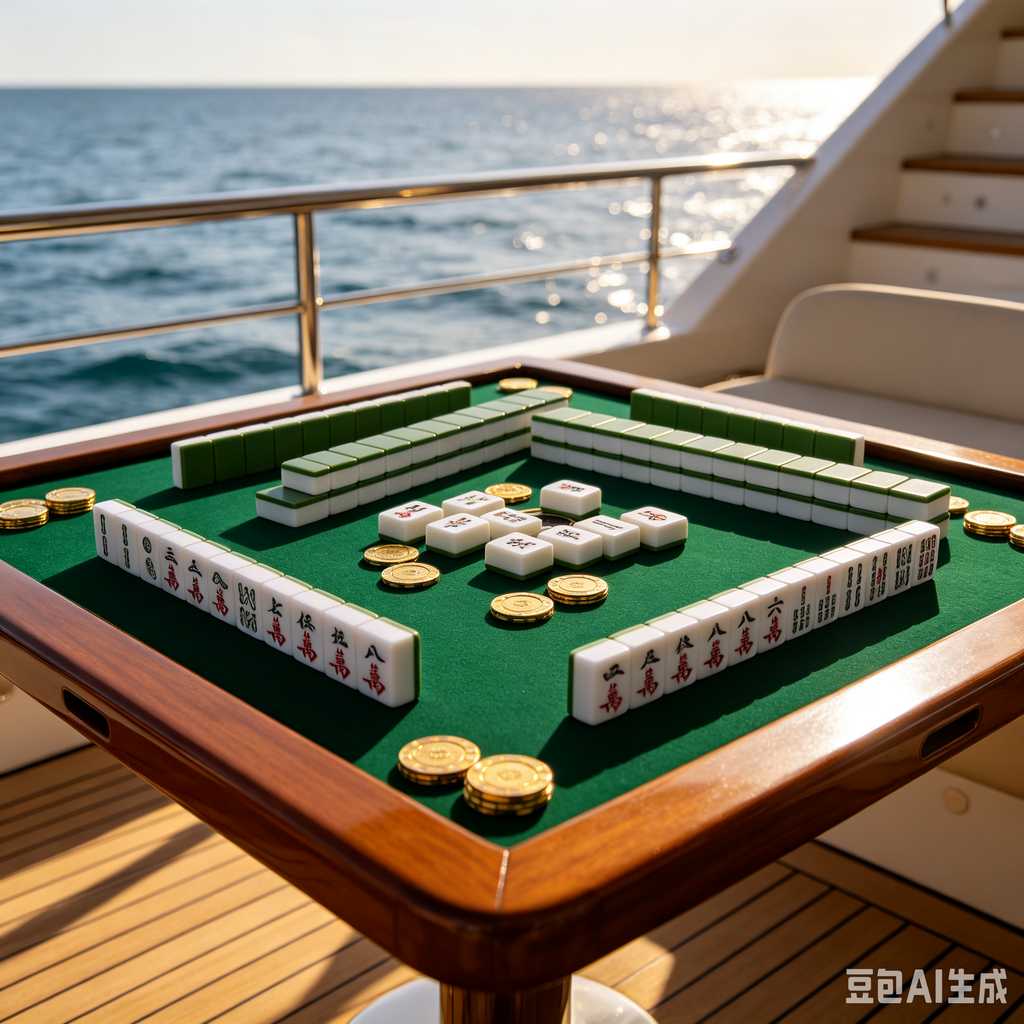 fine polished mahjong set
